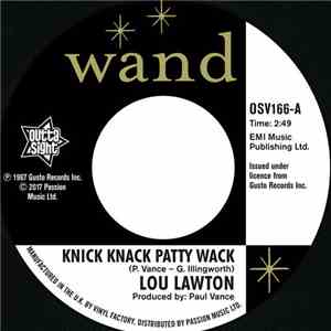 Lou Lawton / Walter Wilson - Knick Knack Patty Wack / Love Keeps Me Crying