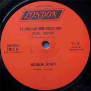 Ronnie Jones - Soul Sister / Lookin' For Action