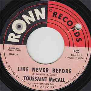 Toussaint McCall - Like Never Before