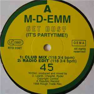 M-D-Emm - Get Busy (It's Partytime)