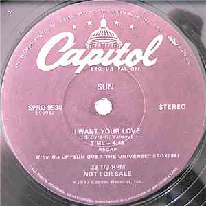 Sun  - I Want Your Love