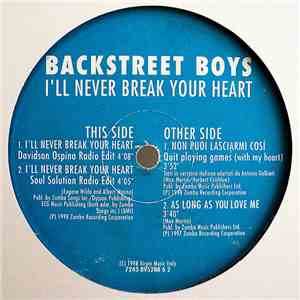 Backstreet Boys - I'll Never Break Your Heart