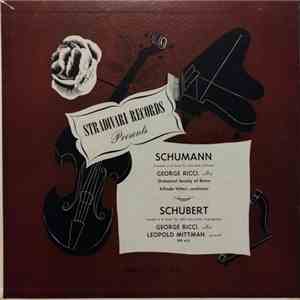 George Ricci, Orchestral Society Of Rome, Alfredo Vittori - Schumann - Conc ...