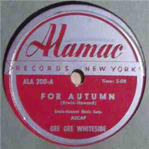 Gee Gee Whiteside - For Autumn / No Man