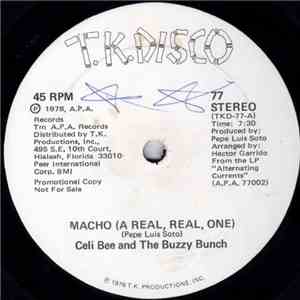 Celi Bee And The Buzzy Bunch - Macho (A Real, Real, One) / Alternating Currents