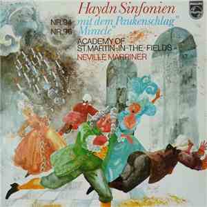 Haydn — Academy Of St.Martin-In-The-Fields - Neville Marriner - Symphonies  ...
