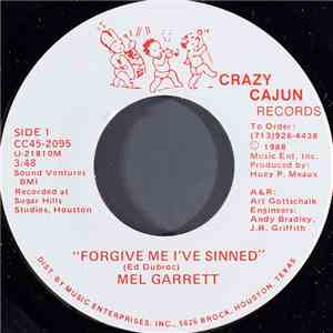 Mel Garrett - Forgive Me I've Sinned / No Tomorrow's Now