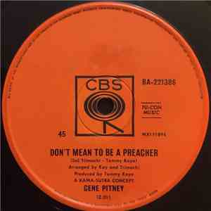 Gene Pitney - Don't Mean To Be A Preacher