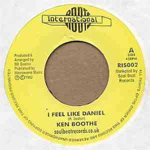 Ken Boothe - I Feel Like Daniel