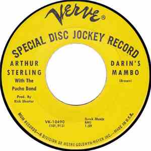 Arthur Sterling With The Pucho Band - Darin's Mambo / Ain't That Right