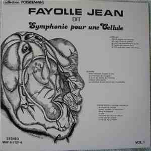 Fayolle Jean - Symphonie Pour Une Cellule