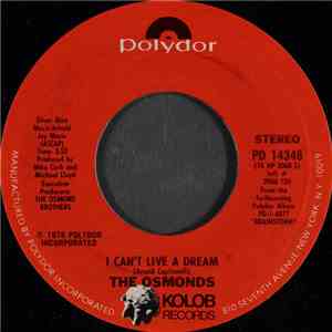 The Osmonds - I Can't Live A Dream