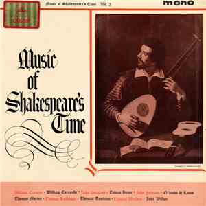 Various - Music Of Shakespeare's Time (Vol. 2)