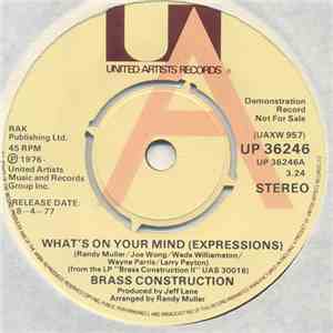 Brass Construction - What's On Your Mind (Expressions)