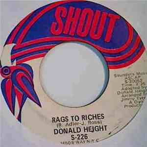 Donald Height - Rags To Riches / Please Don't Hurt Me