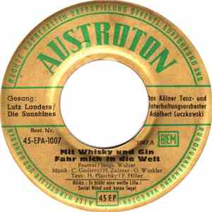 Lutz Landers / Die Sunshines - Mit Whisky Und Gin
