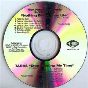 Nick Fiorucci Presents Sherrie Lea / Taras - Nothing Better Than Life / Sto ...