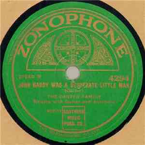 The Carter Family - John Hardy Was A Desperate Little Man / Bring Back My B ...