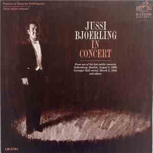 Jussi Bjoerling - In Concert