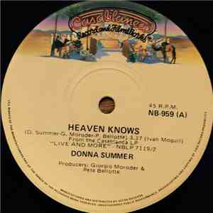 Donna Summer - Heaven Knows / Only One Man