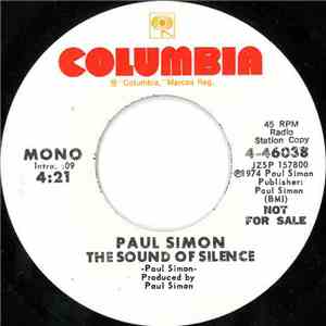 Paul Simon - The Sound Of Silence