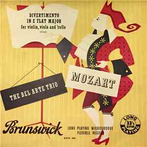 Wolfgang Amadeus Mozart - Divertimento In E Flat Major for violin, viola an ...