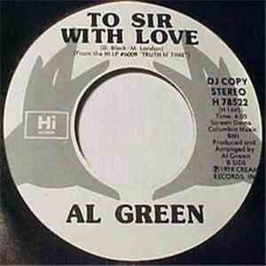 Al Green - To Sir With Love