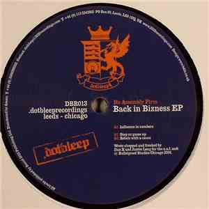 No Assembly Firm - Back In Bizness EP