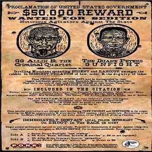 The Duane Peters Gunfight / GG Allin & The Criminal Quartet - Split