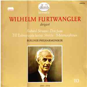 Wilhelm Furtwängler Dirigiert Richard Strauss · Berliner Philharmoniker - D ...
