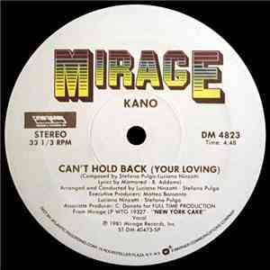 Kano - Can't Hold Back (Your Loving)