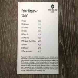 Peter Heppner - Solo