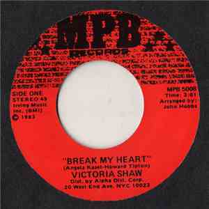 Victoria Shaw - Break My Heart