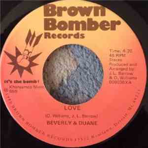 Beverly & Duane - Love / You Belong To Me