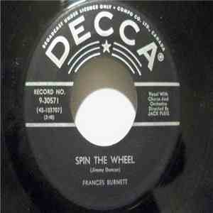 Frances Burnett - Spin The Wheel / A Promise Made A Fool Of Me