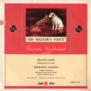 Franz Liszt / Chopin, Shura Cherkassky, Philharmonia Orchester, Anatole Fis ...