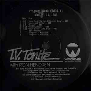 Ron Hendren - T.V. Tonite With Ron Hendren: Program Week #T831-11