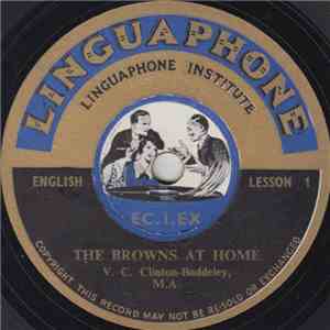 Unknown Artist - English Lesson 1 The Browns At Home / English Lesson 2 A V ...