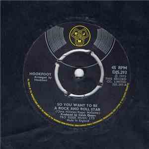 Hookfoot - So You Want To Be A Rock And Roll Star