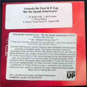 Yolanda Be Cool & D Cup - We No Speak Americano