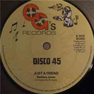 Barbara Jones & Trinity  - Just A Friend / Why Can't I Help You