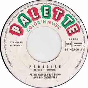 Peter Kreuder His Piano And His Orchestra - Paradise