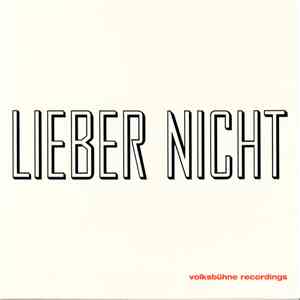 Christoph Marthaler - Lieber Nicht