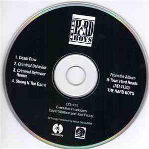 The Hard Boys - Death Row / Criminal Behaviour