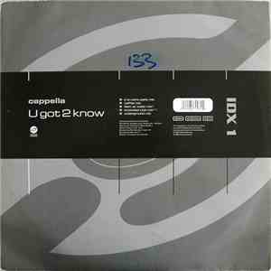 Cappella - U Got 2 Know