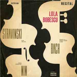 Bach / Nin / Stravinski - Lola Bobescu / Mariana Kabdebo - Recital: Sonata  ...