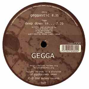 Gegga - Deep Down In... / Geggastic