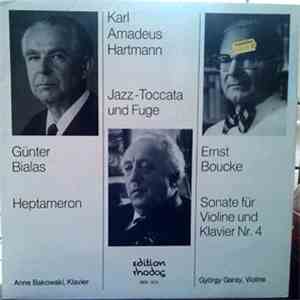 Günter Bialas, Karl Amadeus Hartmann, Ernst Boucke - Heptameron / Jazz-Tocc ...