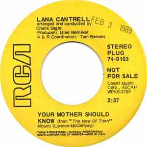 Lana Cantrell - Your Mother Should Know / Mr. Bojangles