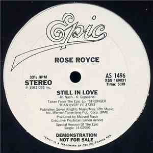 Rose Royce - Still In Love / Fire The Funk